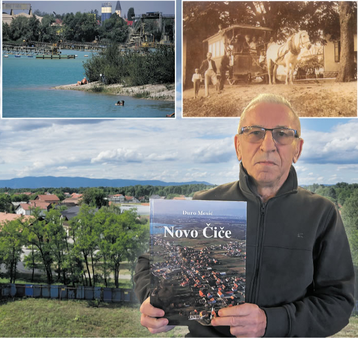 Djuro Mesić sa svojom najnovijom knjigom                                                                                                                                                                                                                  